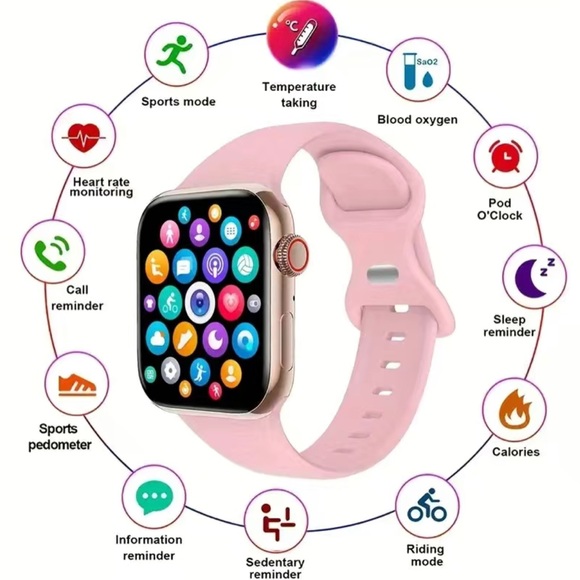 🔥series 8 smart Watch Fitness/Heart Rate Tracker🔥 - Picture 4 of 14